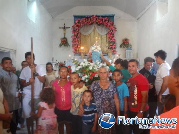 Festejos de Nossa Senhora da Conceição é encerrado na localidade Manga.(Imagem:FlorianoNews)