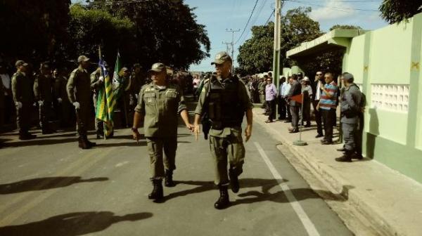 Major Inaldo Barros é empossado como Comandante do 3° BPM de Floriano.(Imagem:FlorianoNews)