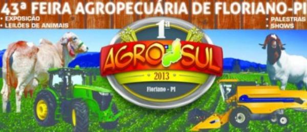 Parque de Exposições recebeu os primeiros animais para 43ª Feira Agropecuária de Floriano.(Imagem:Divulgação)