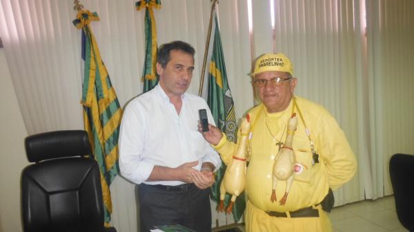 Medidas com relação aos problemas da cidade estão sendo tomadas, garantiu Gilberto Jr.(Imagem:FlorianoNews)