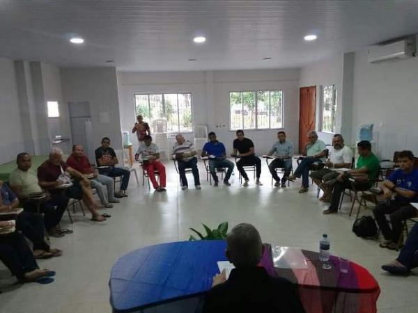 Clero da Diocese de Floriano participa de Retiro em São Luís.(Imagem:Ascom)