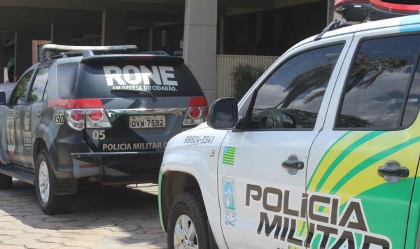 Viatura da Polícia Militar do Piauí(Imagem:Andrê Nascimento/ G1 PI)