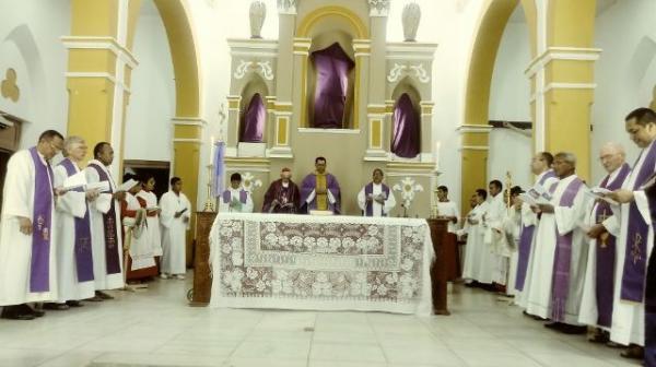 Frei Pedro Messias é empossado novo pároco da Paróquia São Pedro de Alcântara.(Imagem:FlorianoNews)