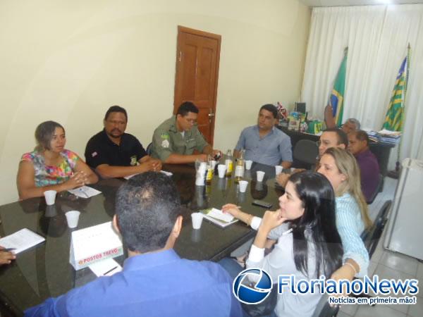 Reunião define ações da Semana Nacional de Trânsito em Floriano.(Imagem:FlorianoNews)