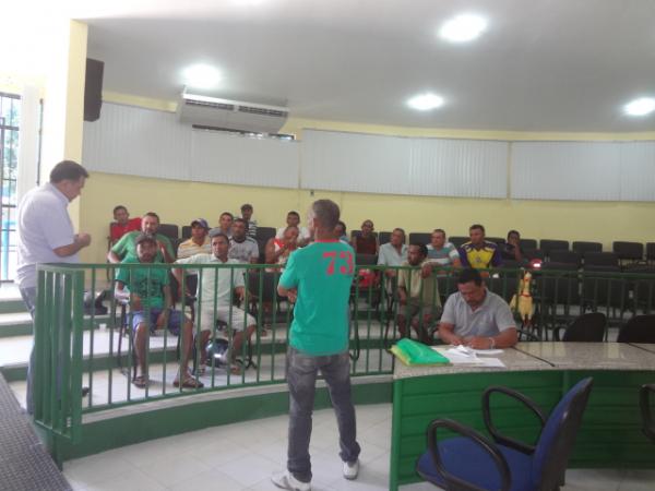 Realizado encontro com a Liga Interiorana de Futebol em Floriano.(Imagem:FlorianoNews)