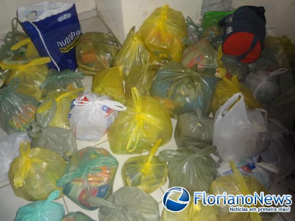 1º Jogo Solidário de Barão de Grajaú arrecada alimentos para famílias carentes.(Imagem:FlorianoNews)