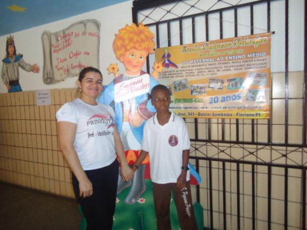 Aluno da Escola Pequeno Príncipe é aprovado para estudar no Rio de Janeiro.(Imagem:FlorianoNews)