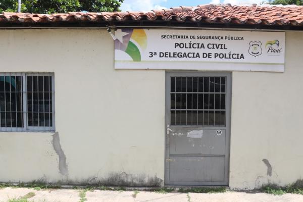 3º Distrito Policial, em Teresina.(Imagem:G1 PI)