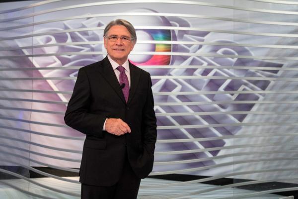 Sérgio Chapelin marcou a história de programas como Jornal Nacional, Fantástico e Globo Repórter.(Imagem:Globo)