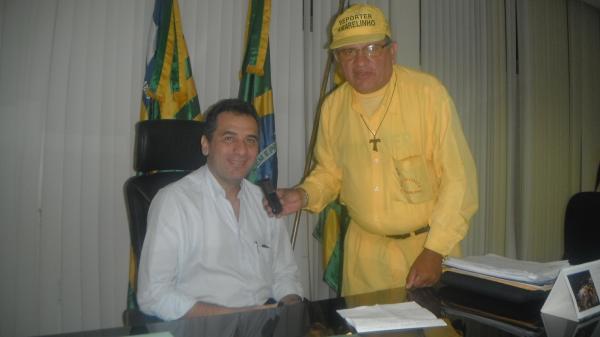 Gilberto Júnior, prefeito de Floriano.(Imagem:FlorianoNews)