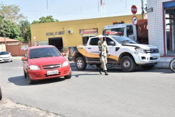 SUTRAN inicia trabalho de orientação no trânsito de Floriano.(Imagem:SECOM)