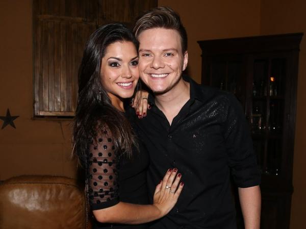 Thais Fersoza e Michel Teló em bastidores de show em São Paulo.(Imagem:Manuela Scarpa/Foto Rio News)