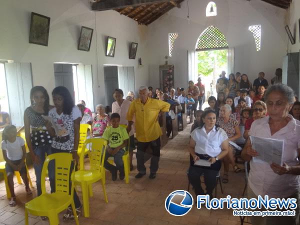  Encerramento de festejo na localidade Araçás.(Imagem:FlorianoNews)