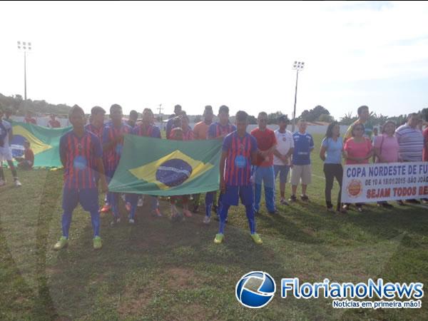 Realizada abertura da 22ª edição da Copa Nordeste de Futebol de Base em São João dos Patos.(Imagem:FlorianoNews)
