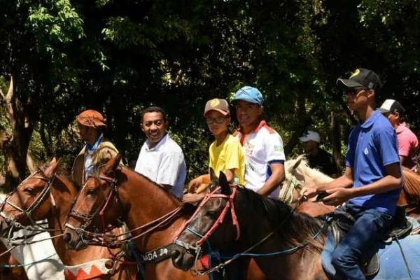 Festa do Vaqueiro é celebrada com tradicional cavalgada em Floriano.(Imagem:SECOM)