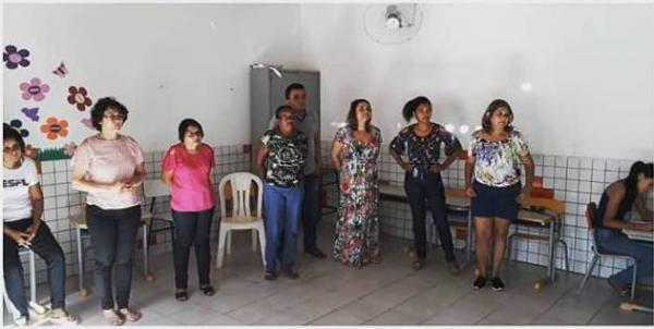 Acadêmicos da FAESF realizam atividades em escola da rede municipal de Floriano.(Imagem:FAESF )