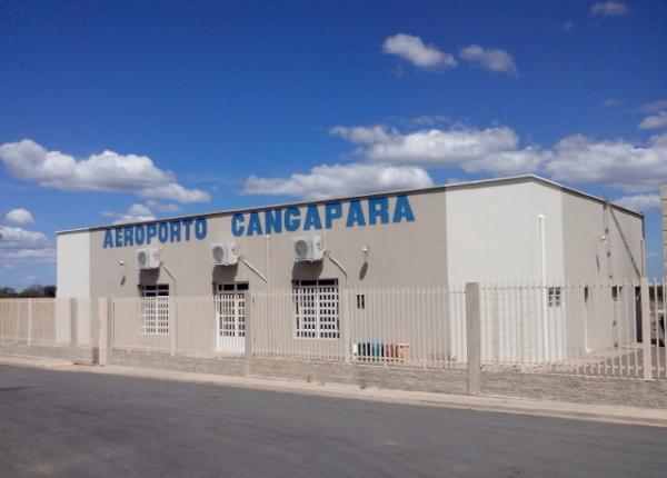 Aeroporto Cangapara, em Floriano.(Imagem:Divulgação)