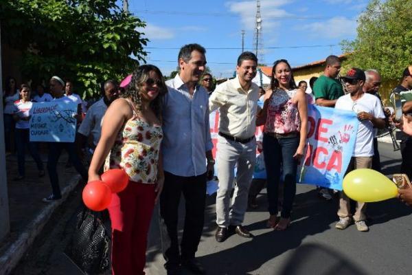 Centro de Atenção Psicossocial realiza caminhada lembrando a Luta Antimanicomial.(Imagem:Secom)