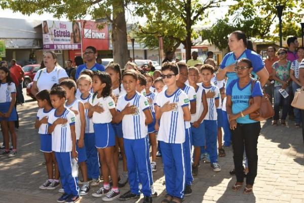 Solenidade cívica marca abertura da Semana da Pátria em Floriano.(Imagem:SECOM)