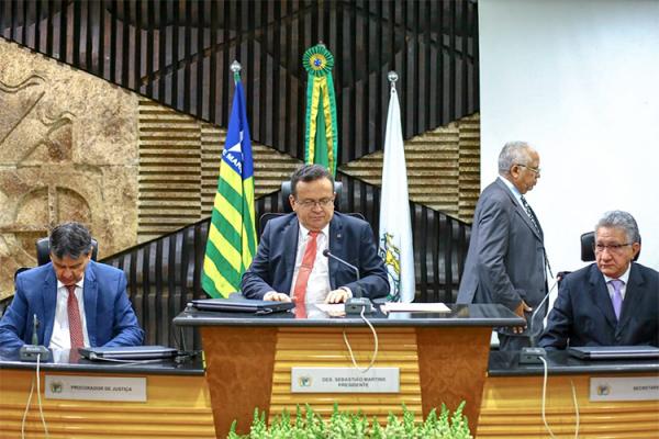 Presidente do TJ diz que prazos serão cumpridos no concurso dos cartórios.(Imagem:Roberta Aline/Cidadeverde.com)