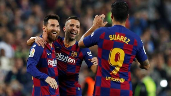 Messi dá show com gols e assistências, e Barcelona retoma liderança do Espanhol(Imagem:Divulgação)