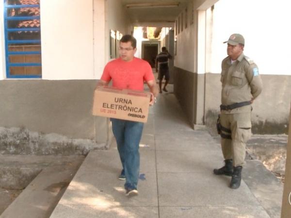 Seções em Teresina já começaram a receber os equipamentos eletrônicos.(Imagem:Reprodução/TV Clube)