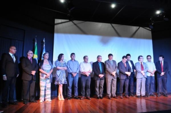 Solenidade de inauguração da reforma do Clube dos Diários.(Imagem:Marcelo Cardoso)