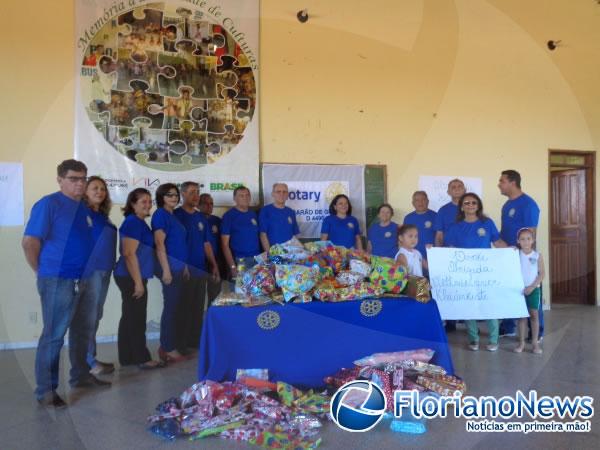 Rotary Clube de Barão de Grajaú faz festa para crianças da Fundação Pavel.(Imagem:FlorianoNews)