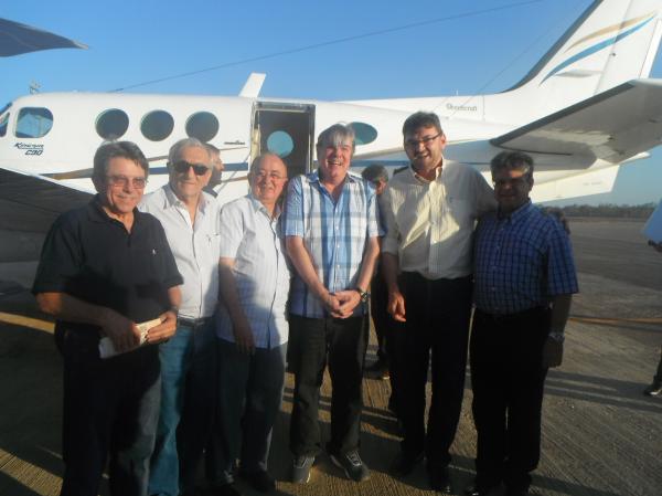 Governador Wilson Martins inaugurou o aeroporto Cangapara de Floriano(Imagem:FlorianoNews)