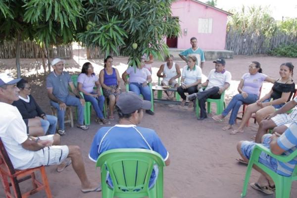 Beneficiários do Crédito Fundiário em Itainópolis.(Imagem:Reprodução Fique por Dentro)
