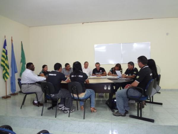 Conselho de Segurança debateu implantação do Pelotão Mirim em Floriano.(Imagem:FlorianoNews)