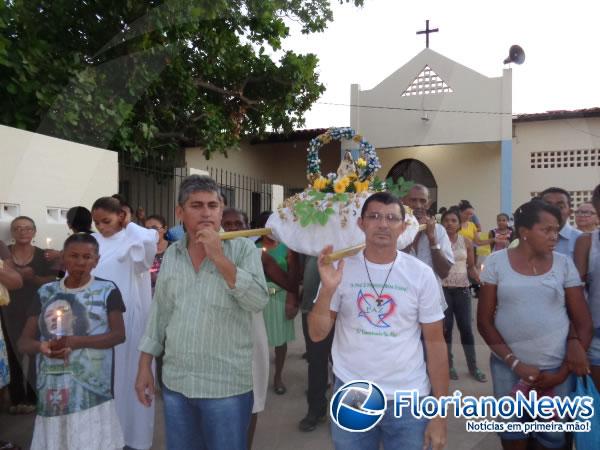 Procissão e missa encerraram o festejo de Nossa Senhora das Mercês em Floriano.(Imagem:FlorianoNews)