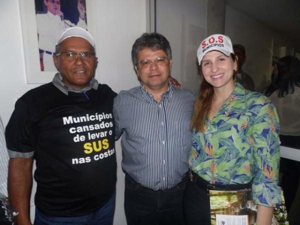 Deputado Gustavo Neiva apoia Marcha dos Prefeitos.(Imagem:SF Brasil Assessoria)