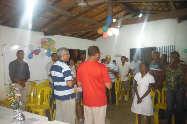 Bento Soares é reeleito Presidente da Associação de Moradores do Bairro Cajueiro II.(Imagem:FlorianoNews)