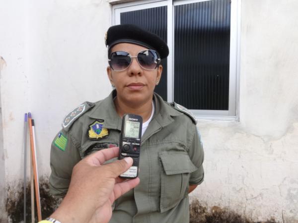 Capitã Leucijane Barbosa(Imagem:FlorianoNews)
