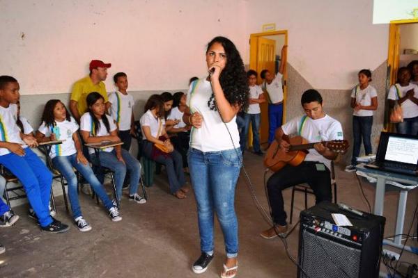 Escola Municipal Antônio Nivaldo realiza Sarau de Poesia.(Imagem:SECOM)