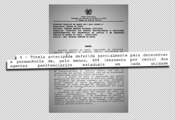  Documento diz que a multa é de R$ 10 mil por dia em caso de descumprimento.(Imagem:Reprodução)