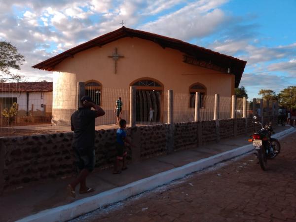 Festejo de Bom Jesus da Lapa na localidade Tabuleiro do Mato.(Imagem:FlorianoNews)