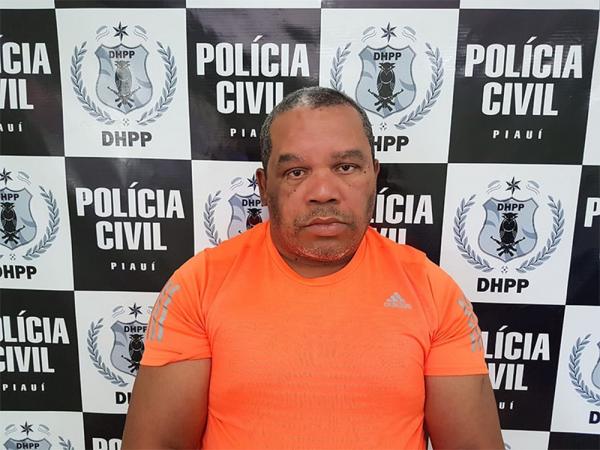 Suspeito de atear fogo em casal é preso em Teresina.(Imagem:Divulgação/Polícia Civil)