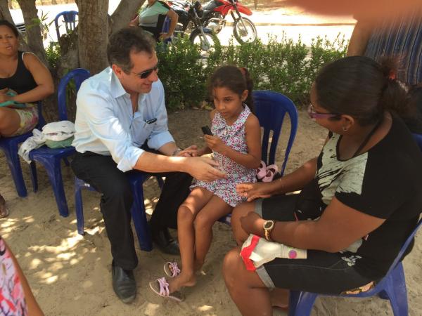 Prefeito Gilberto Júnior prestigia evento em homenagem ao Dia das Crianças.(Imagem:Secom)