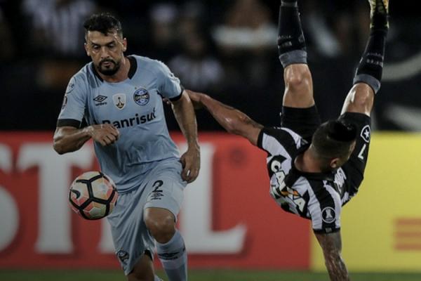 Libertadores: Bota empata com o Grêmio; Santos leva empate no fim.(Imagem:Divulgação)