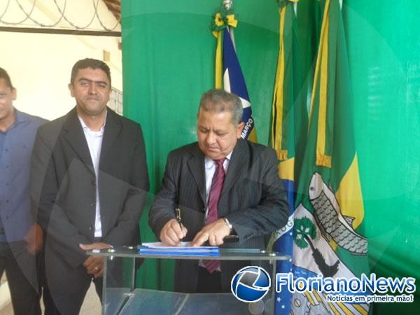 Empossado novo diretor da Penitenciária Gonçalo de Castro Lima.(Imagem:FlorianoNews)