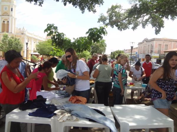 Rotary Club realizou bazar beneficente em Floriano.(Imagem:FlorianoNews)