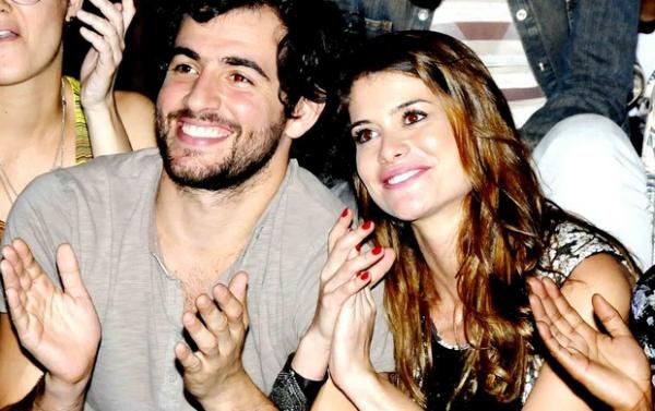 Felipe Simao e Alinne Moraes.(Imagem:Ari Kaye / Divulgação)