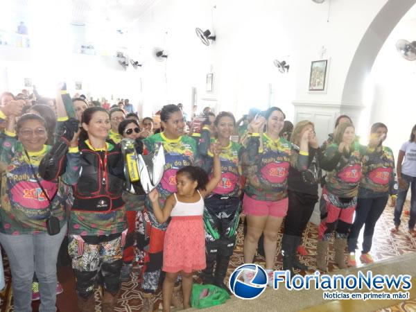 Mulheres participaram da 7ª edição do Rally do Batom de São João dos Patos.(Imagem:FlorianoNews)