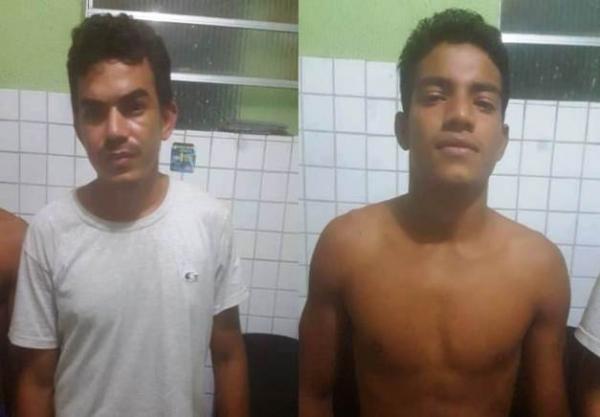 Dois jovens são presos acusados de trafico de drogas no Norte do Piauí.(Imagem:Divulgação/Polícia Civil)