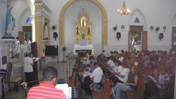 Celebração eucarística marca abertura da Campanha da Fraternidade em Floriano.(Imagem:FlorianoNews)