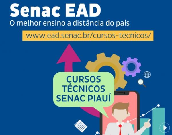 Inscrições para cursos à distância do Senac encerram no dia 16.(Imagem:Divulgação)