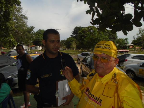 Inspetor Cardoso, do setor e Relações Humanas da PRF.(Imagem:FlorianoNews)