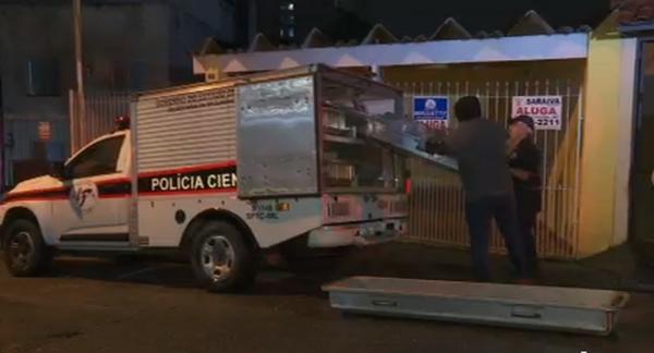 Três mulheres foram encontradas mortas na madrugada desta terça-feira (24), no Mandaqui, na Zona Norte de SP(Imagem:TV Globo/Reprodução)